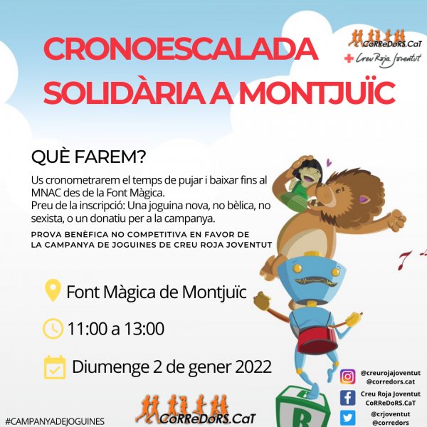 Cronoescalada Solid&agrave;ria 2021
