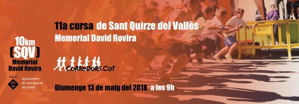 Cursa SQV - Memorial David Rovira